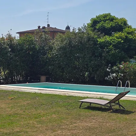 بيت ضيافة Cremona Busseto Musica - Con Parco E Piscina San Giuliano (Castelvetro Piacentino)